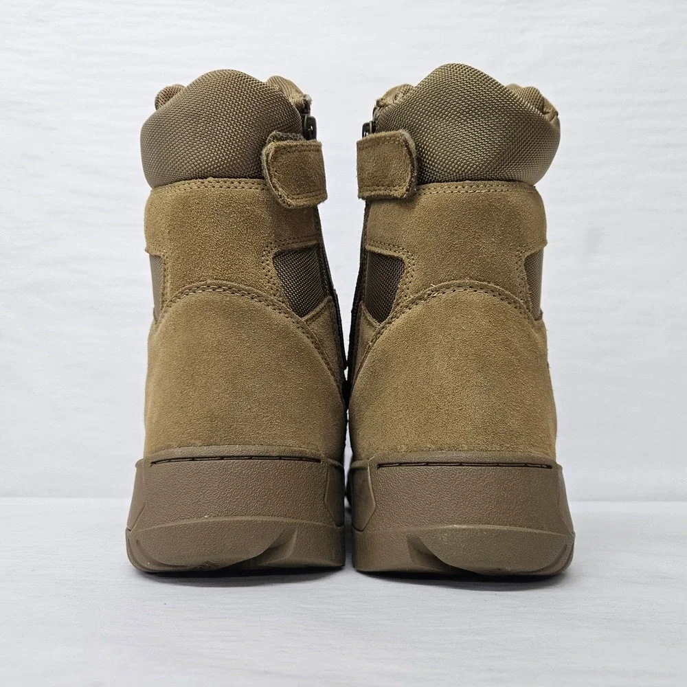 Bates Tactical Sport 2‎ Boots Tall Side Zip E03181 Coyote Brown Men's Size 14